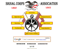 Tablet Screenshot of civilwarsignals.org