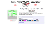 Tablet Screenshot of chat.civilwarsignals.org