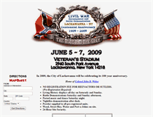 Tablet Screenshot of lackawanna.civilwarsignals.org